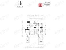 金泰锦府4室2厅2卫户型图