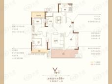 宣城新华御园3室2厅1卫户型图
