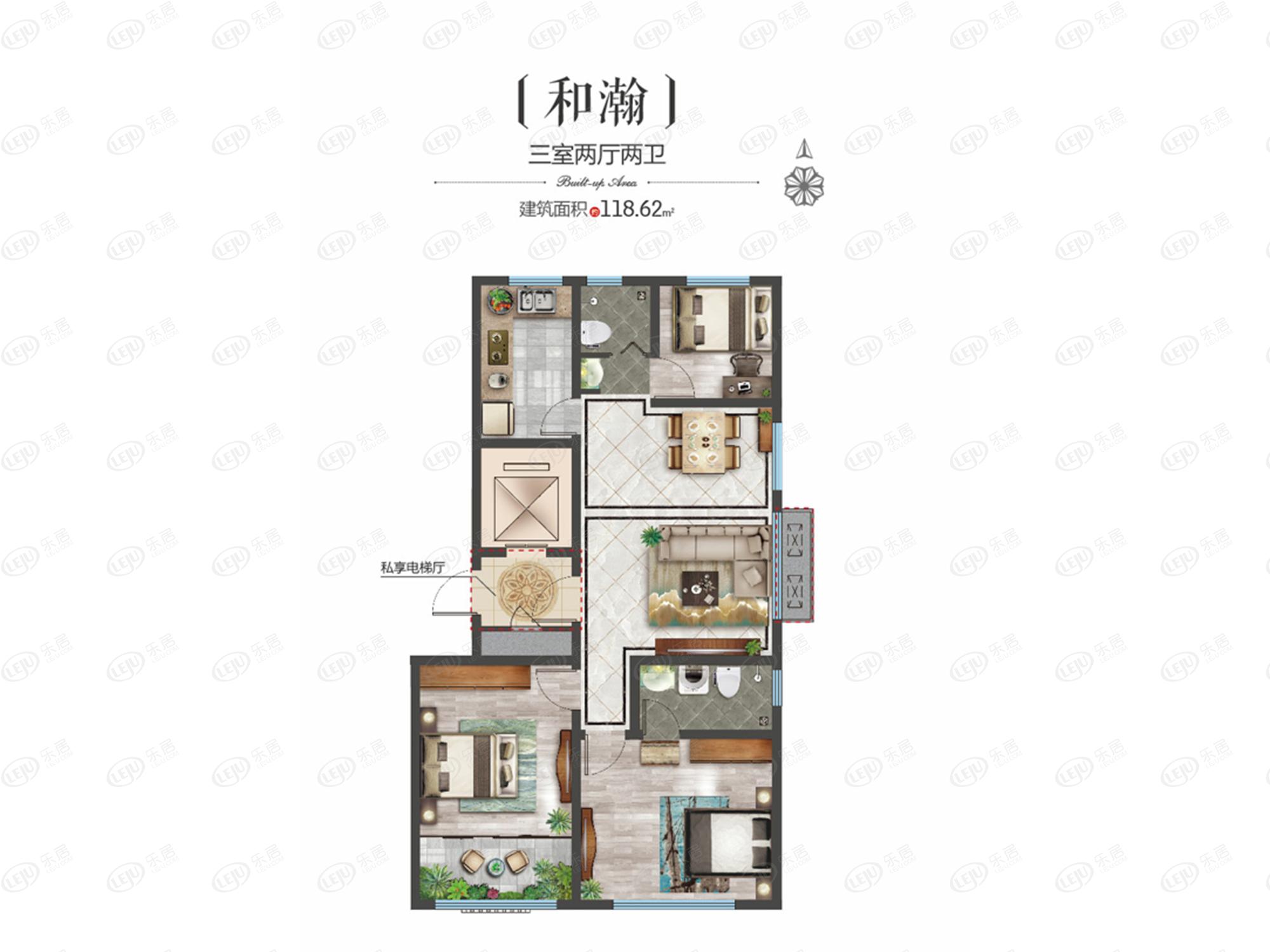 泰和府和瀚户型图
