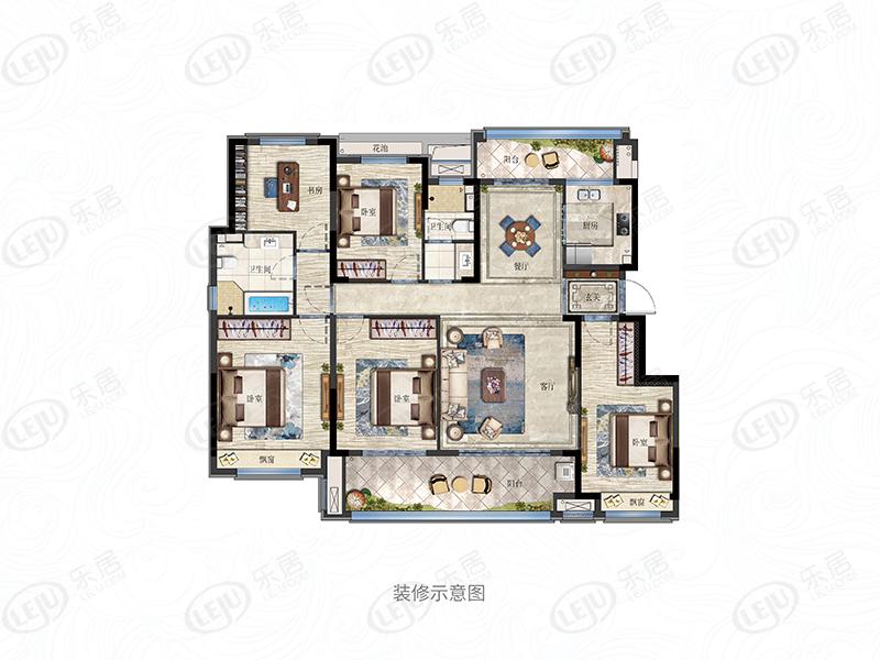 白鹭金岸洋房d户型户型图
