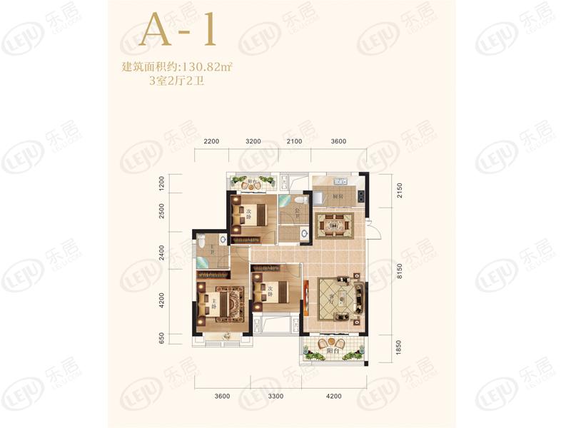 恩施金麟府a-1户型户型图