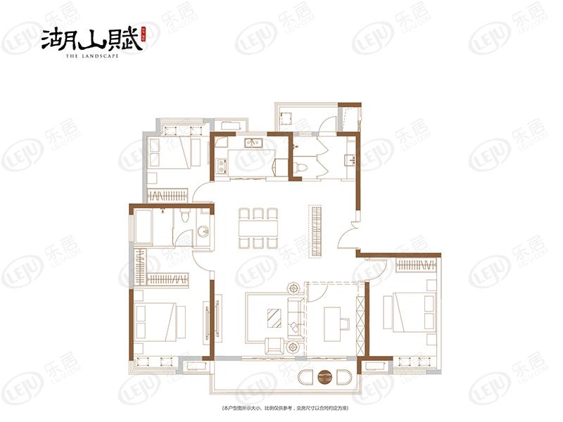 恒基旭辉湖山赋ei户型户型图