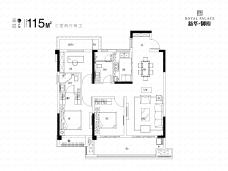 宣城新华御府g户型户型图