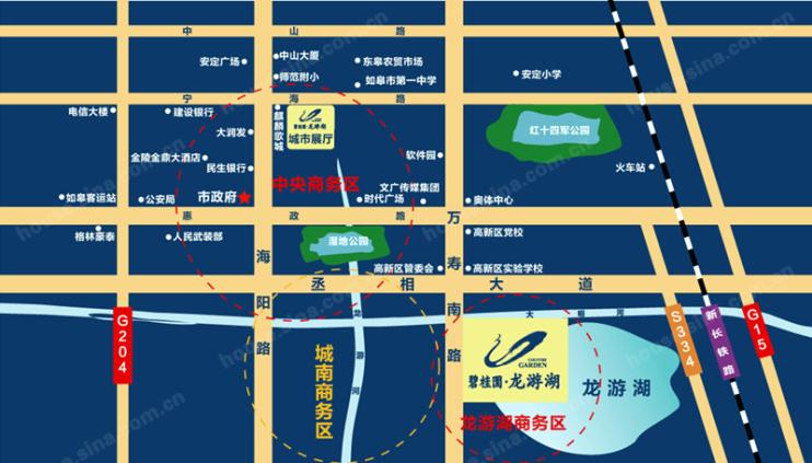 碧桂园龙游湖位置交通图