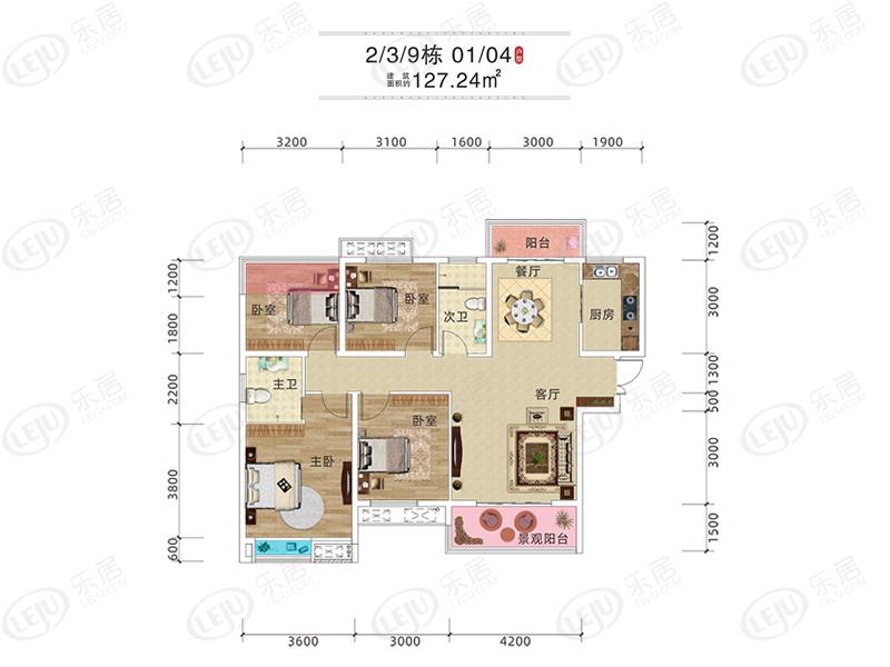 醴陵亿都时光户型图