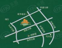 九华新园位置交通图