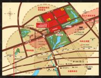 中海国际社区位置交通图