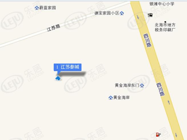 江苏泰城位置交通图