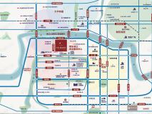 中南春风南岸位置交通图