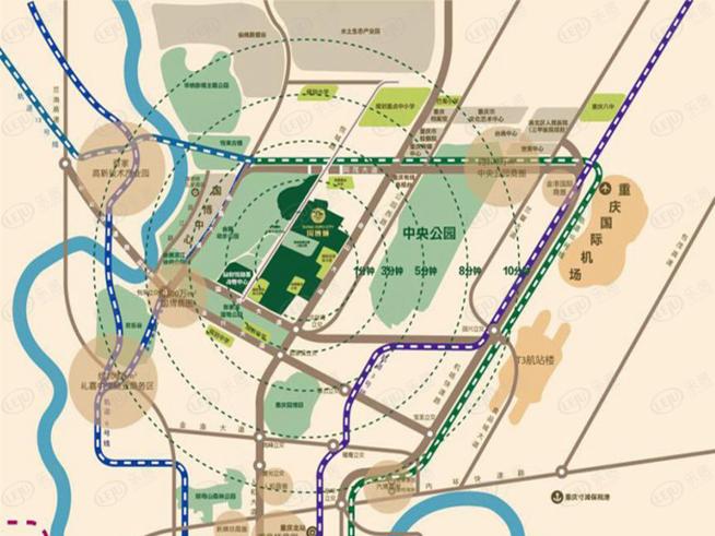 国博城位置交通图