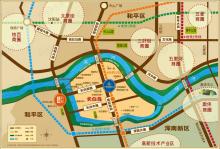 汇锦金融中心位置交通图