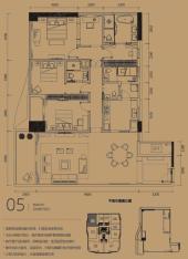 中洲·中央公寓E-CLASS05单位户型图