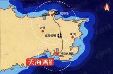 天海湾水城位置交通图