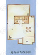 幽澜苑房型: 叠加别墅;  面积段: 161 －187 平方米;
户型图