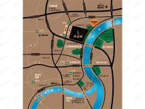 中国铁建西派城位置交通图