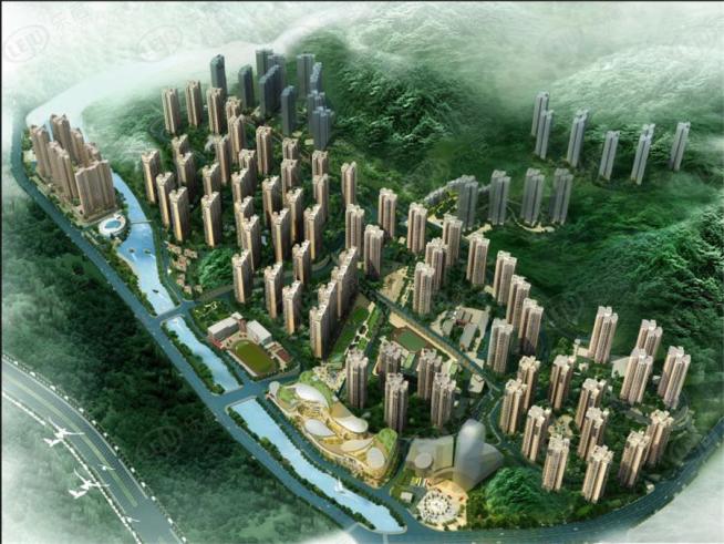中铁建·国际城效果图