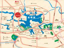 恒大城悦湖公馆位置交通图