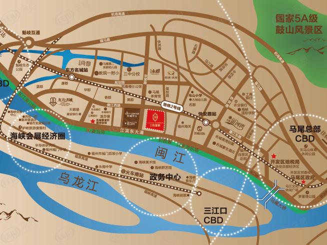 名城紫金轩位置交通图