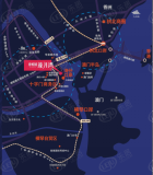 碧桂园·濠月湾位置交通图