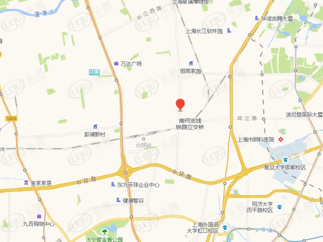 上海恒大江湾华庭位置交通图