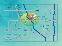 仁安花园位置交通图