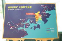 明发华昌国际城位置交通图