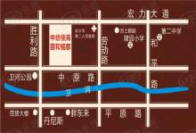 中纺佳苑颐和铭郡位置交通图