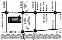 中庚紫金香山位置交通图